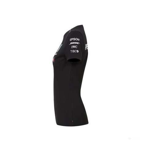 Dámske tričko Mercedes, Team, Black, 2018 - FansBRANDS®