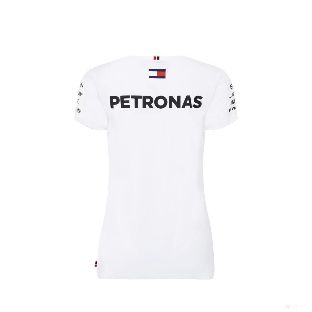 Dámske tričko Mercedes, tím, biele, 2018