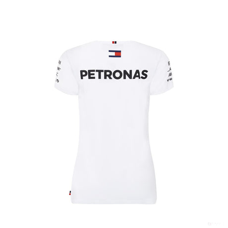 Dámske tričko Mercedes, tím, biele, 2018 - FansBRANDS®