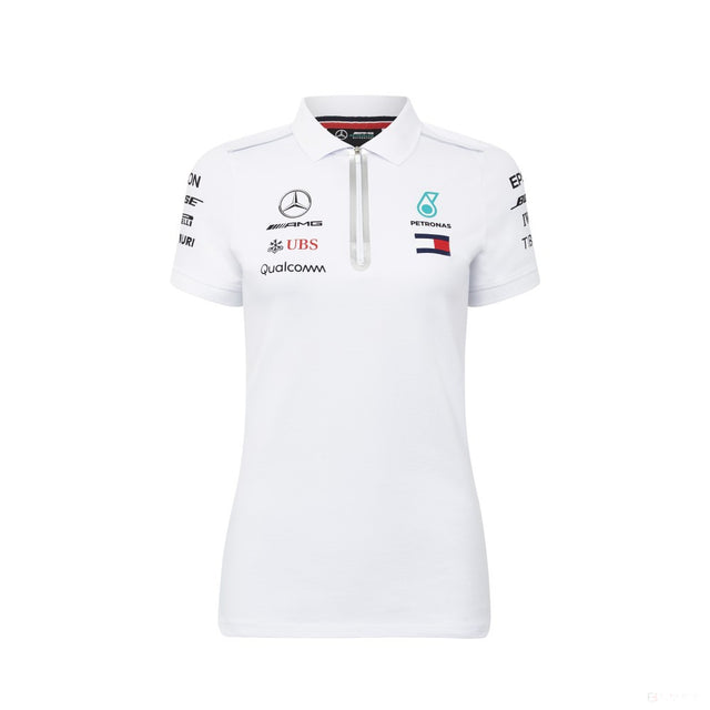 Mercedes Dámske Polo, Team, Čierna, 2018 - FansBRANDS®