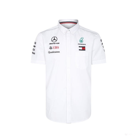 Tričko Mercedes, tím, biele, 2018