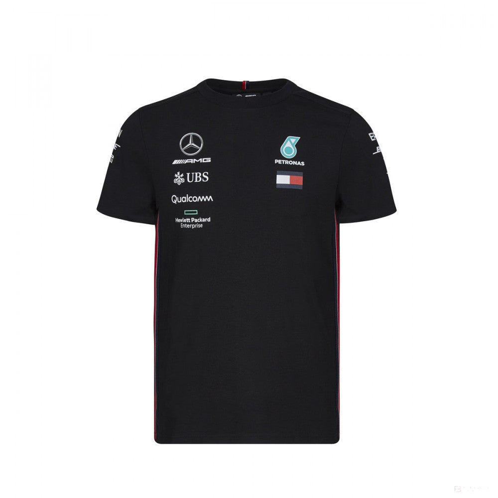Tričko Mercedes, Team, Black, 2019
