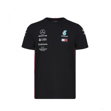 Tričko Mercedes, Team, Black, 2019 - FansBRANDS®