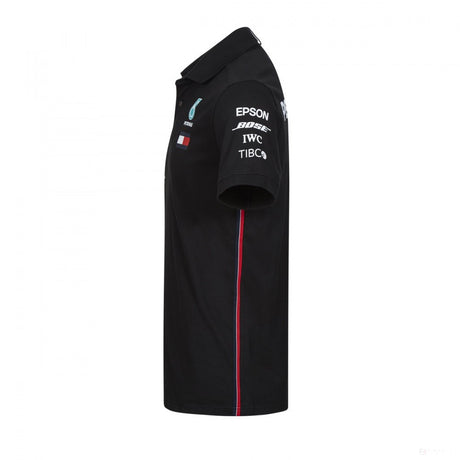 Mercedes Polo, Team, Black, 2019 - FansBRANDS®