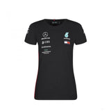 Dámske tričko Mercedes, Team, Black, 2019 - FansBRANDS®