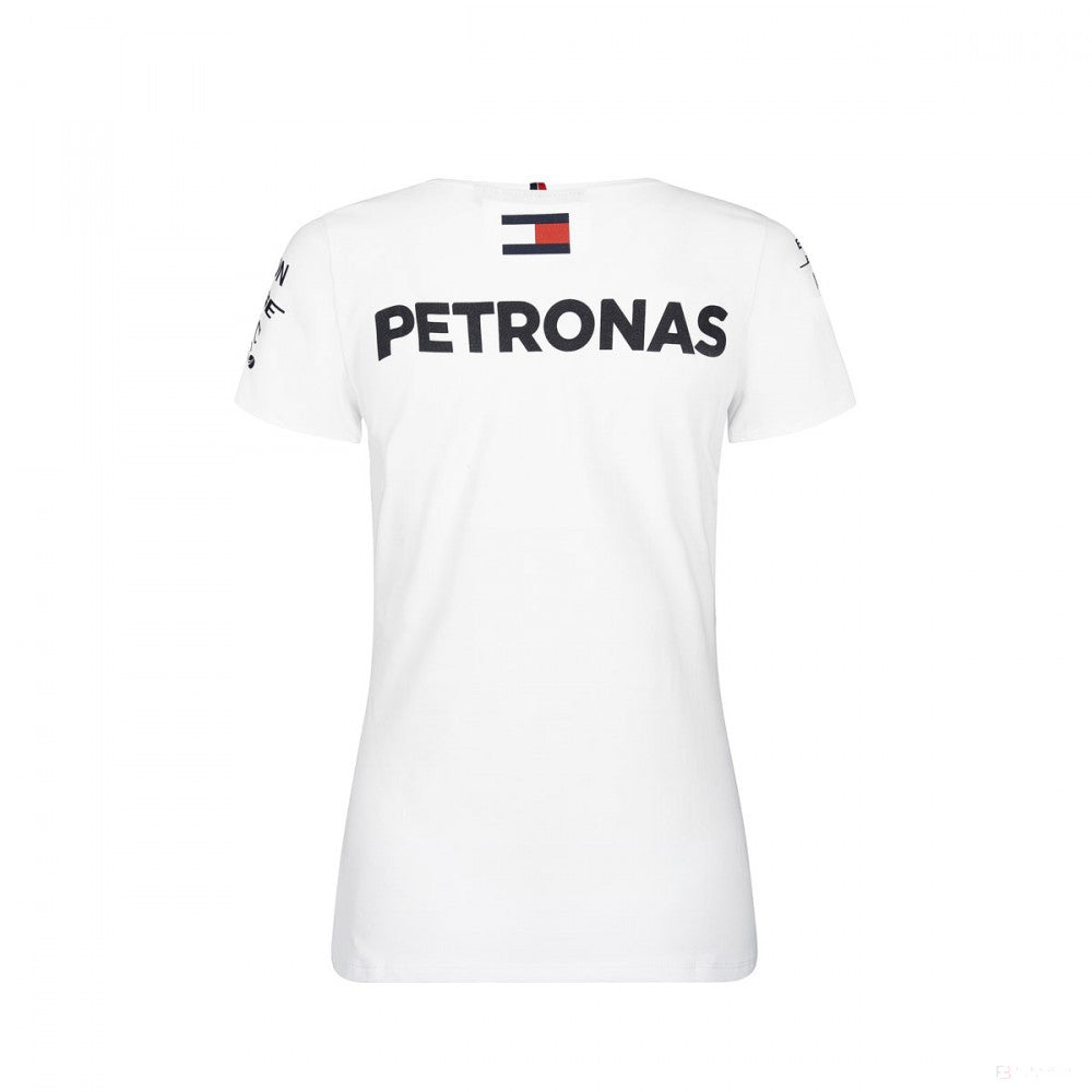 Dámske tričko Mercedes, tím, biele, 2019