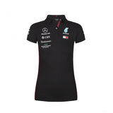 Mercedes Dámske Polo, Team, Čierna, 2019 - FansBRANDS®