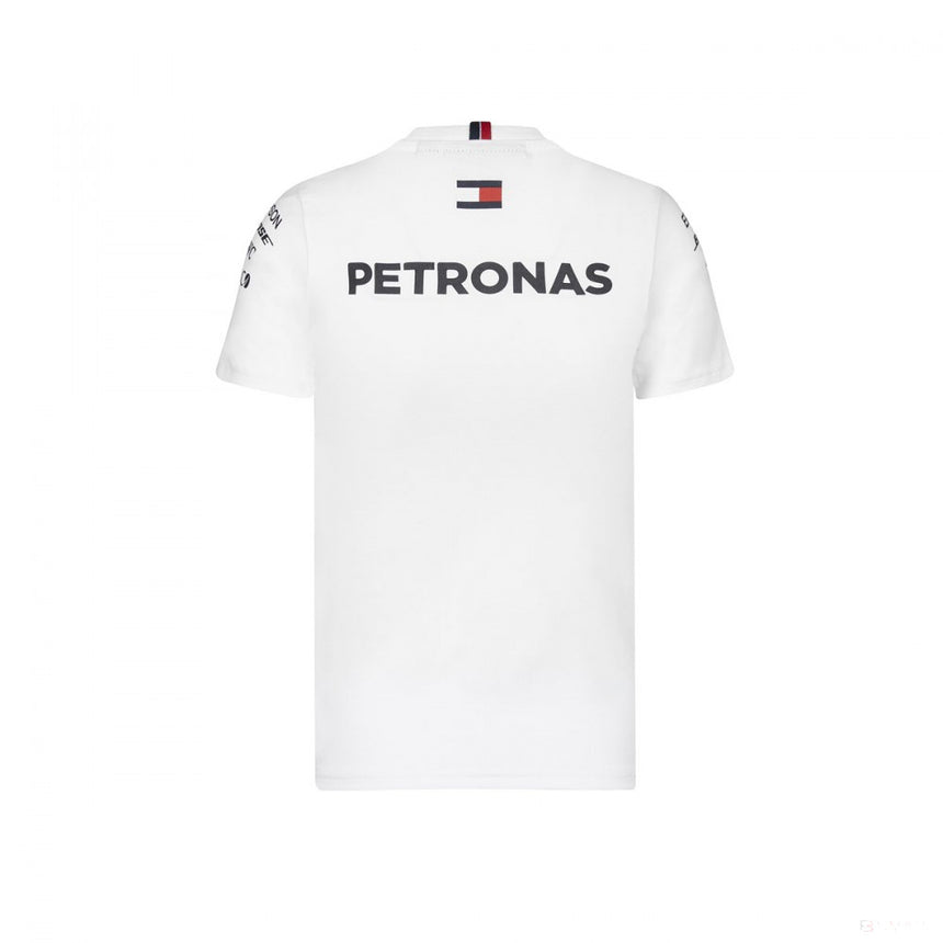 Detské tričko Mercedes, tím, biele, 2019 - FansBRANDS®