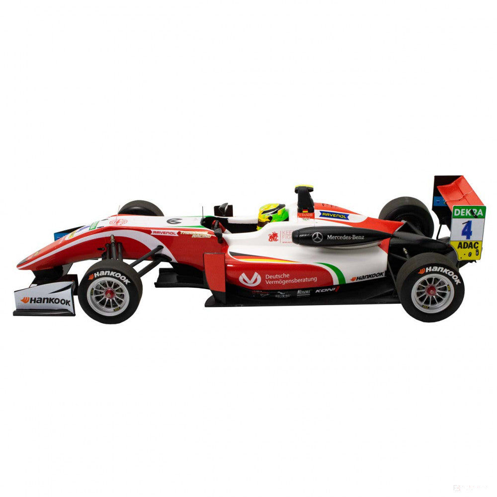 Model auta Mick Schumacher, Dallara Mercedes F317 Prema Racing Formula 3, mierka 1:18, biela, 2018 - FansBRANDS®