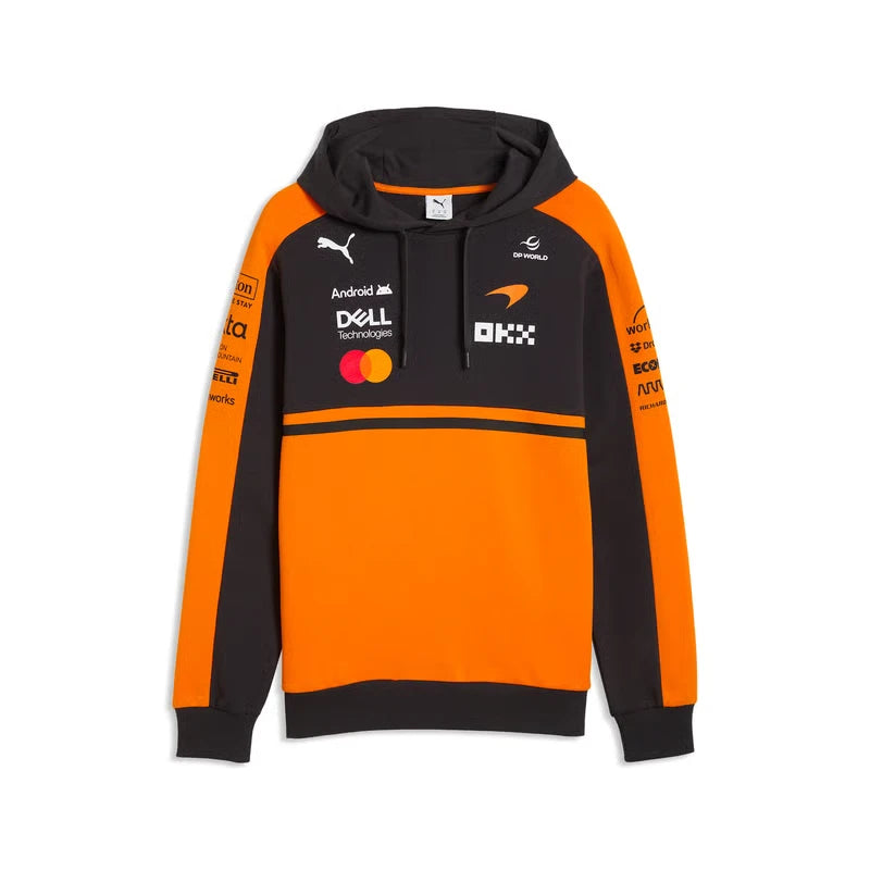 McLaren kapucnis pulóver, tím, papája
