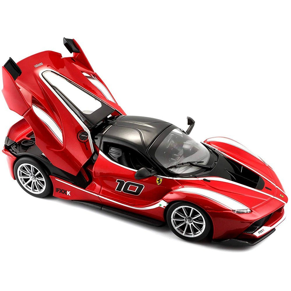 Model auta Ferrari, FXX, mierka 1:24, červená, 2018