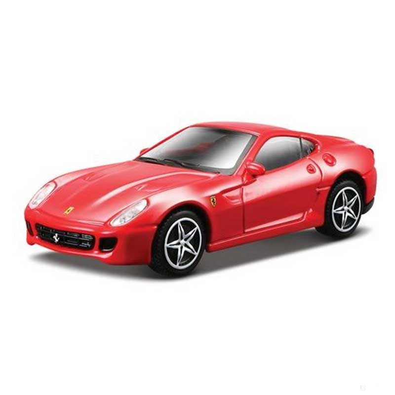 Model auta Ferrari, 599 GTO, mierka 1:43, červená, 2021