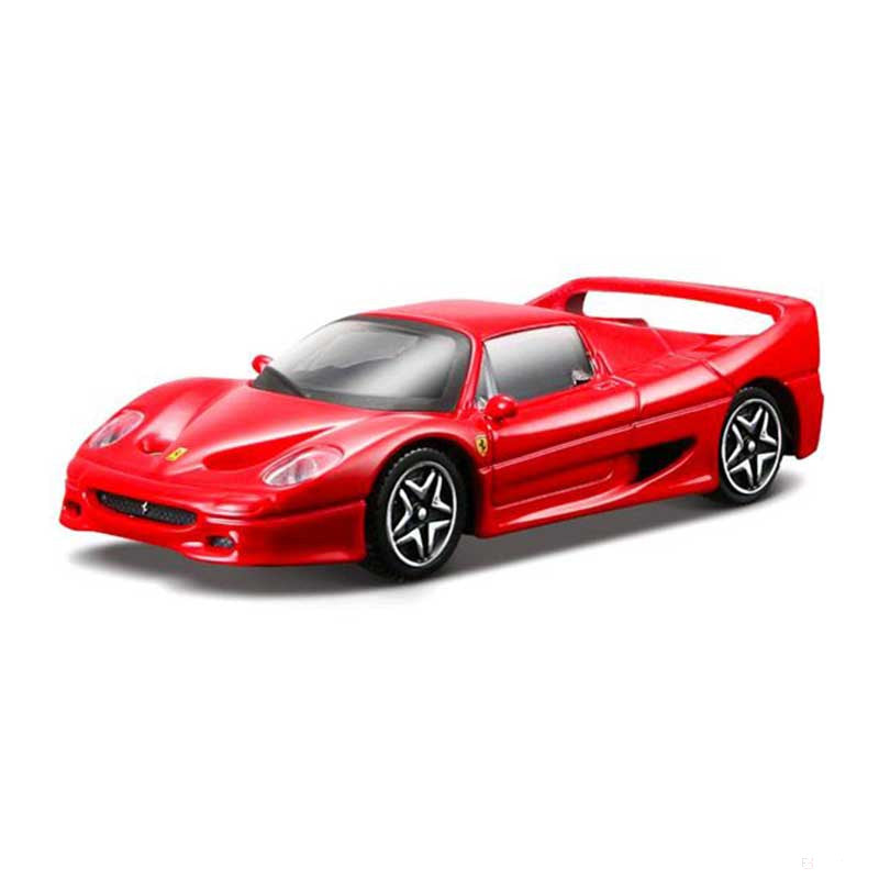 Model auta Ferrari, F50, mierka 1:43, červená, 2021