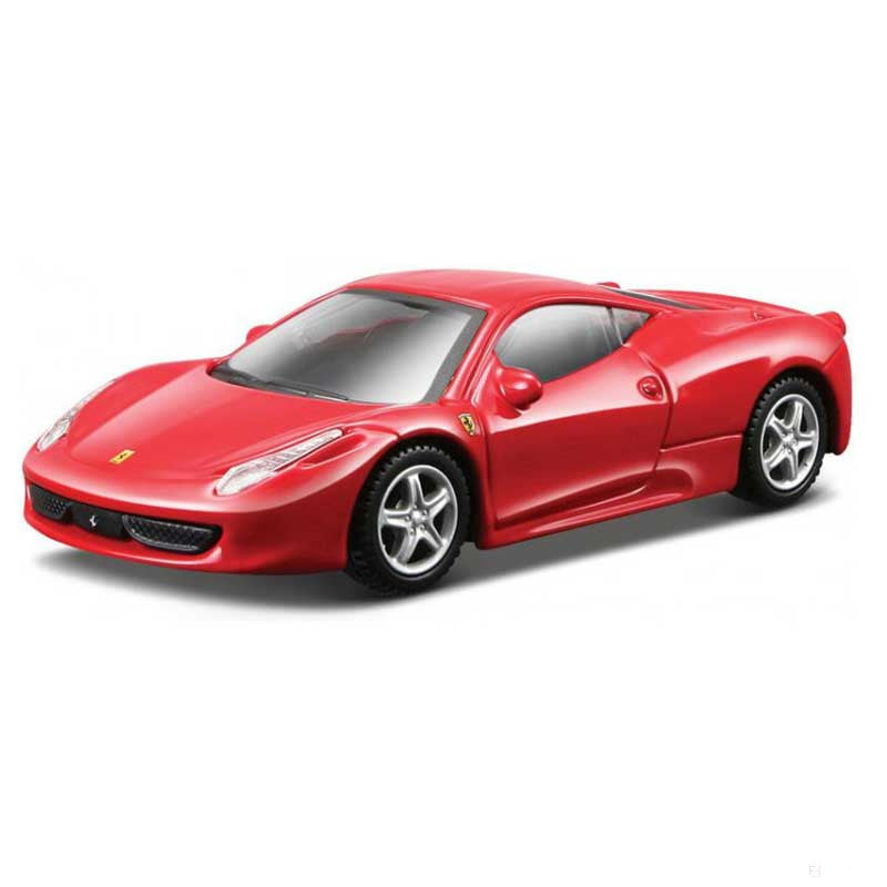 Model auta Ferrari, 458 Italia, mierka 1:43, červená, 2021