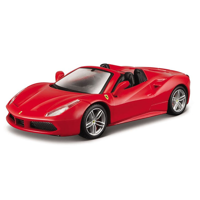 Model auta Ferrari, 488 Spider, mierka 1:43, červená, 2018 - FansBRANDS®