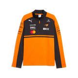 McLaren pulóver, tím, polovičný zips, papája