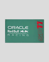 Red Bull Racing flag, Sergio Perez, green, 90x150cm - FansBRANDS®