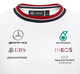 Mercedes Kinder T-Shirt, Team, Weiß, 2021