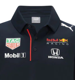 Red Bull Kinder T-Shirt mit Kragen, Puma Team, blau, 2021