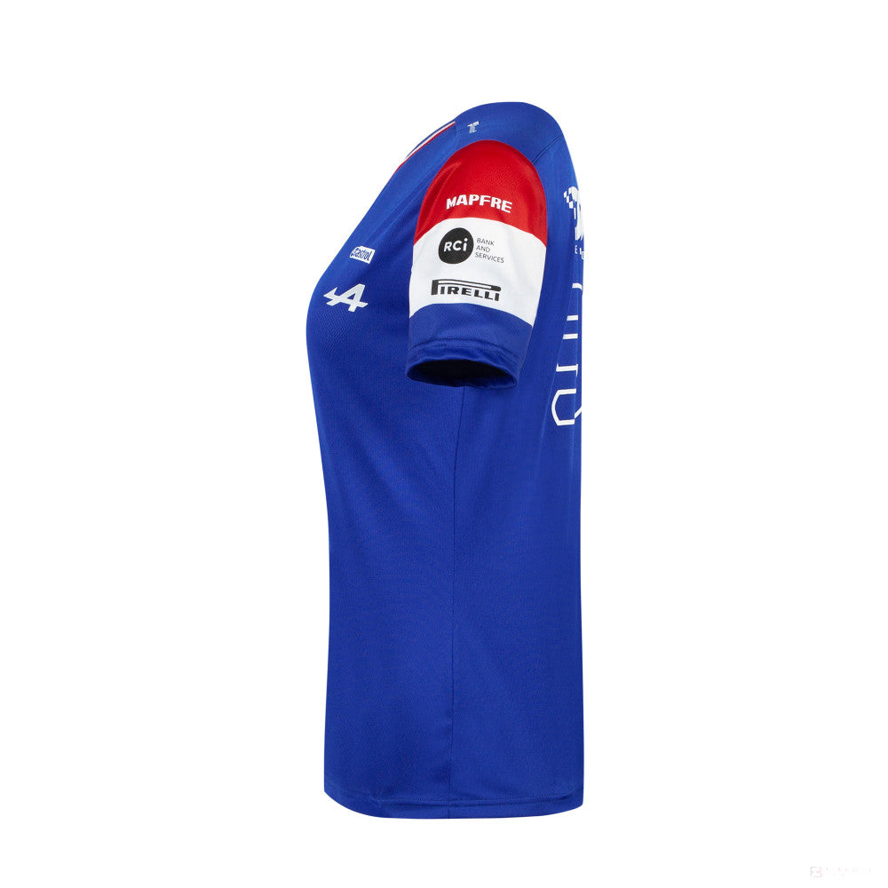 Dámske tričko Alpine, Esteban Ocon 31 Team, modré, 2021