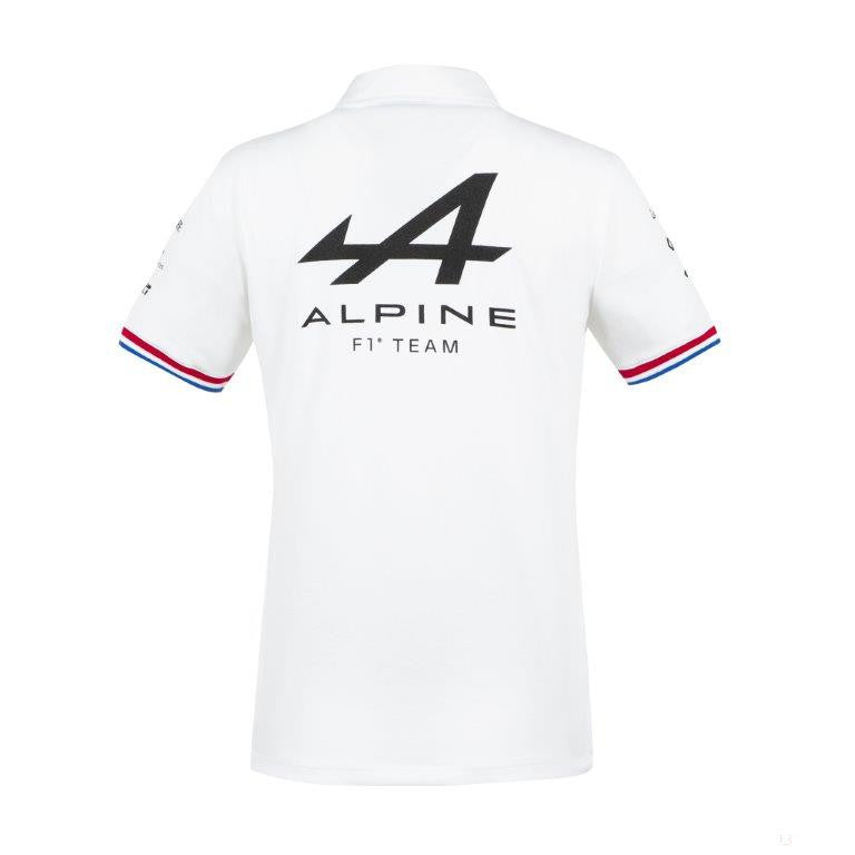 Alpine dámske pólo, tím, biele, 2021