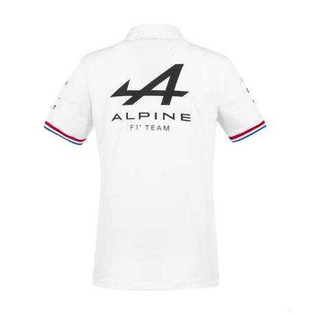 Alpine dámske pólo, tím, biele, 2021