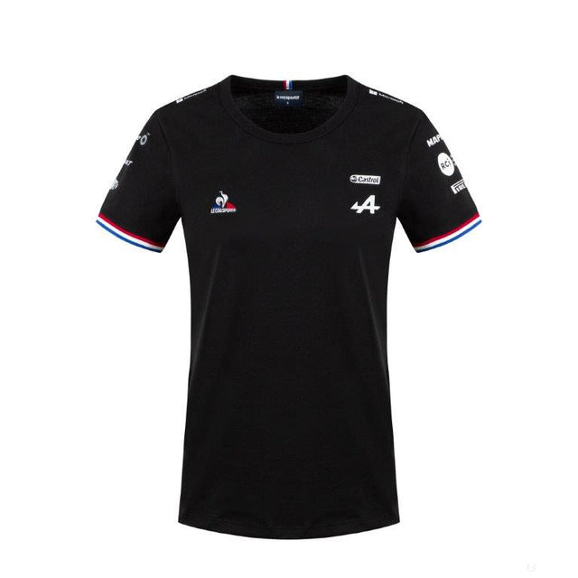 Dámske tričko Alpine, Team, Black, 2021 - FansBRANDS®