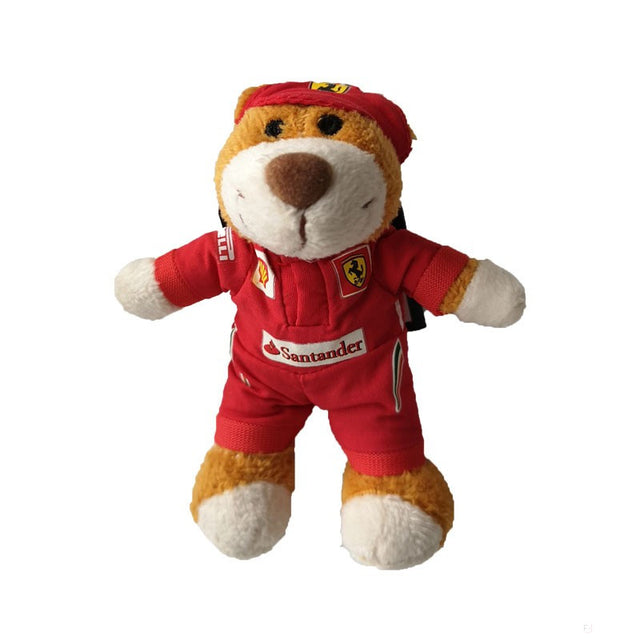 Ferrari Plyšový medvedík, 11 cm, červený, 2020 - FansBRANDS®