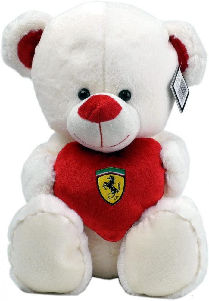 Ferrari Vankúš, Ferrari 2v1 Teddy, 30 cm, biely, 2020