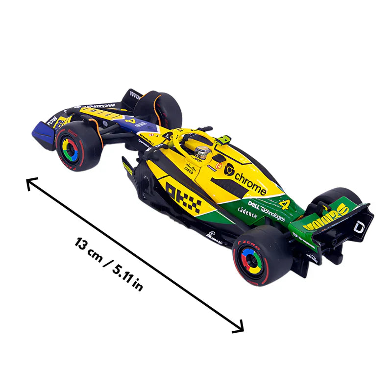 Model auta McLaren, Bburago, Lando Norris, Monaco Senna Livery, MCL38 🔥
