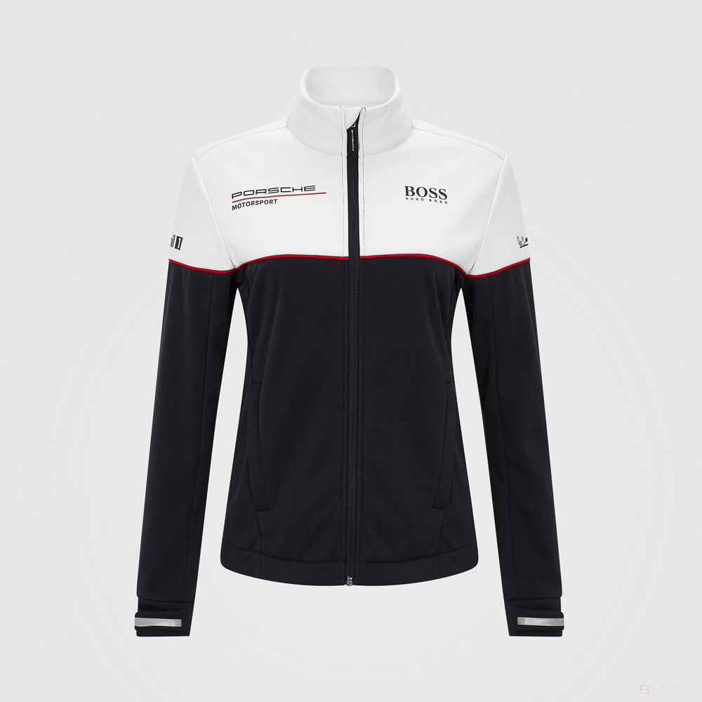 Dámska softshellová bunda Porsche Womens Team, čierna, 2022 - FansBRANDS®
