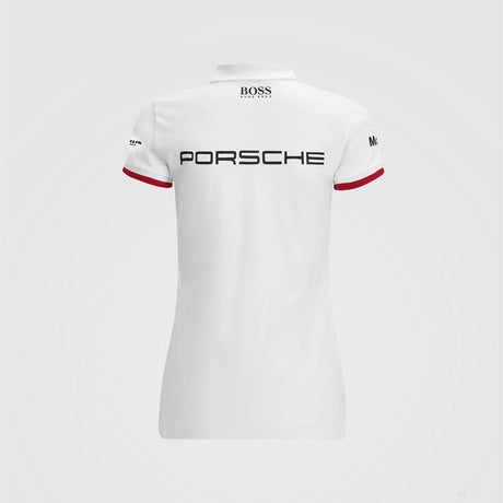 Porsche Womens Team Polo, biela, 2022
