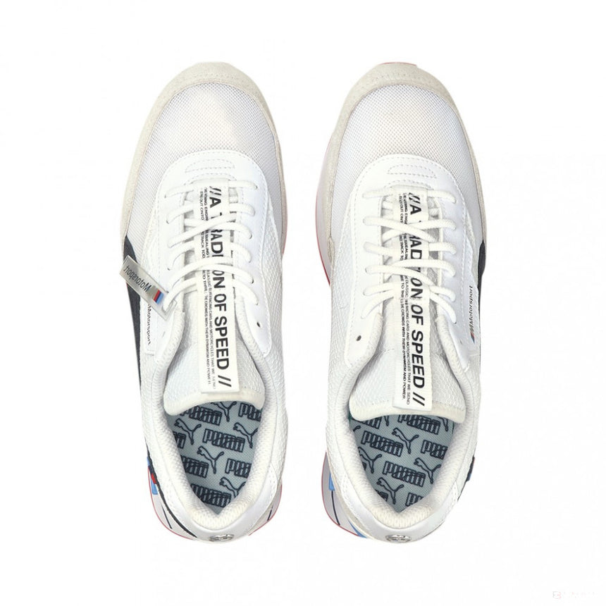 Detské topánky BMW, Puma Future Rider, biele, 2021 - FansBRANDS®