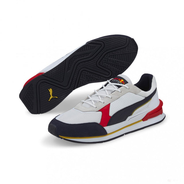 Topánky Puma Red Bull Low Racer, bielo-červené, 2022 - FansBRANDS®