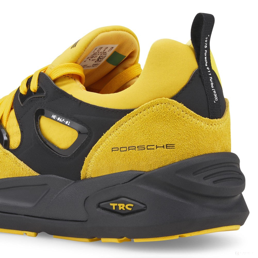 Porsche Legacy TRC Blaze Shoes, Lemon Chrome-Puma Black 2022 - FansBRANDS®