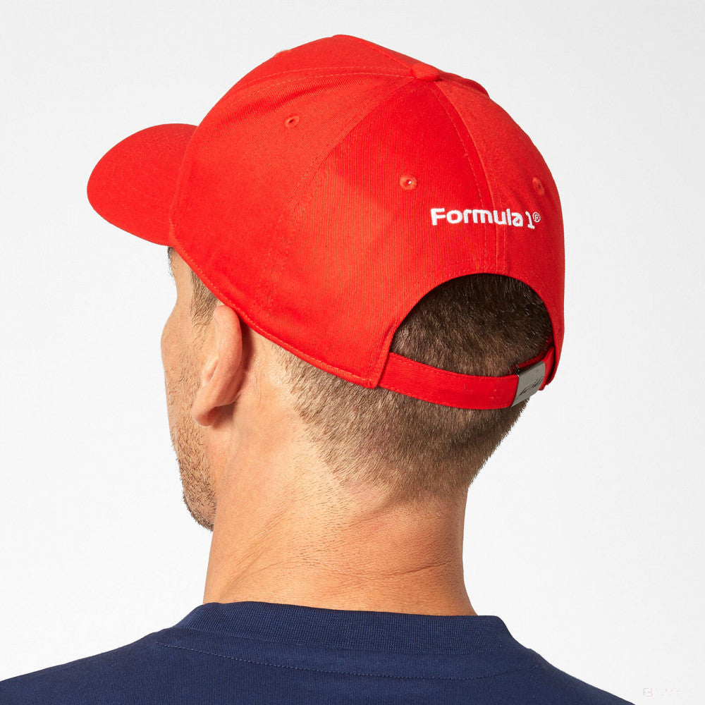 Baseballová čiapka Formuly 1, Logo Formuly 1, červená, 2020 - FansBRANDS®
