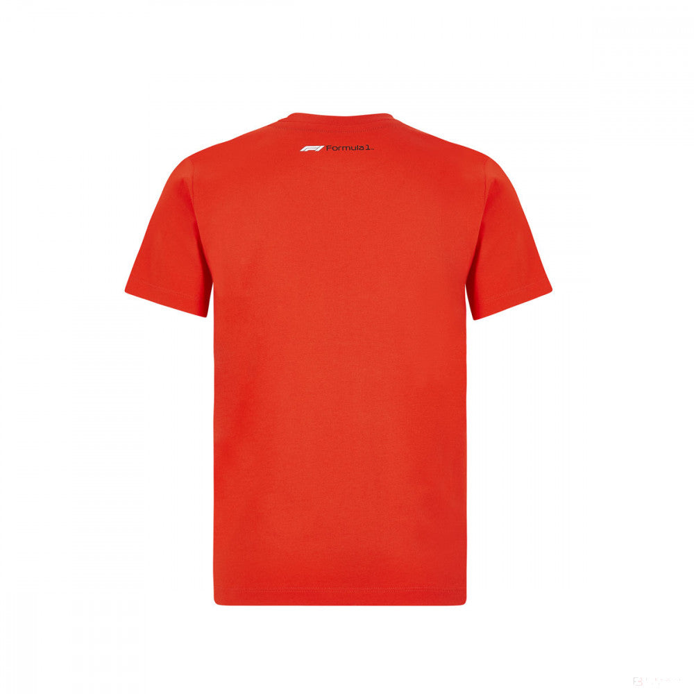 Detské tričko Formuly 1, Logo Formuly 1, červené, 2020