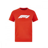 Detské tričko Formuly 1, Logo Formuly 1, červené, 2020 - FansBRANDS®