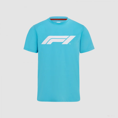 Formula 1 T-shirt, Formula 1 Logo, Bright Blue, 2022 - FansBRANDS®