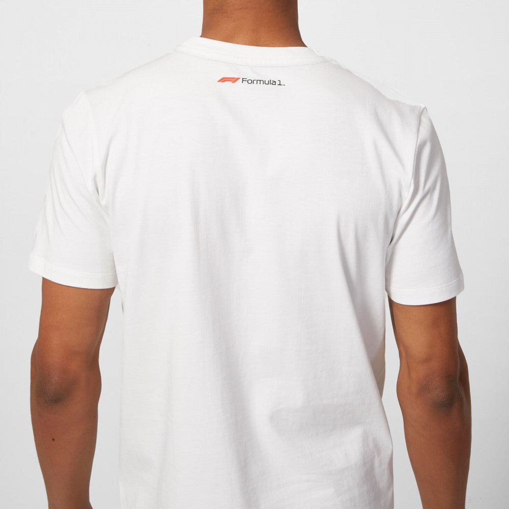 Tričko Formuly 1, Logo Formuly 1, Biele, 2020