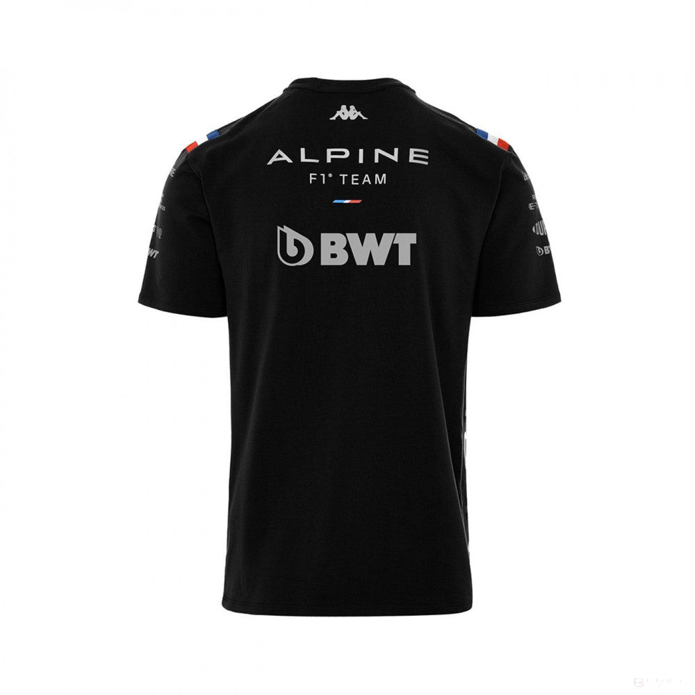 Alpine F1, Kids, Team Tee, Black, 2022