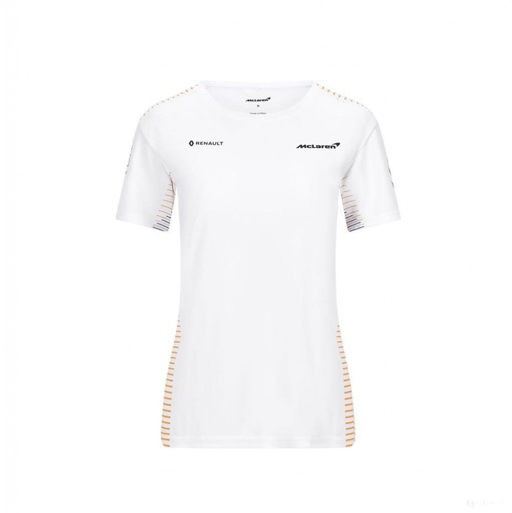 Dámske tričko McLaren, tím, biele, 2020