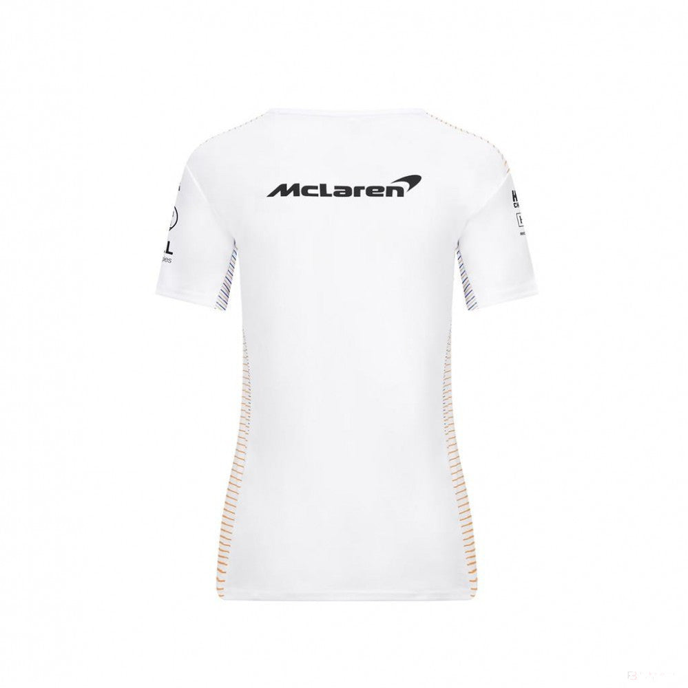 Dámske tričko McLaren, tím, biele, 2020