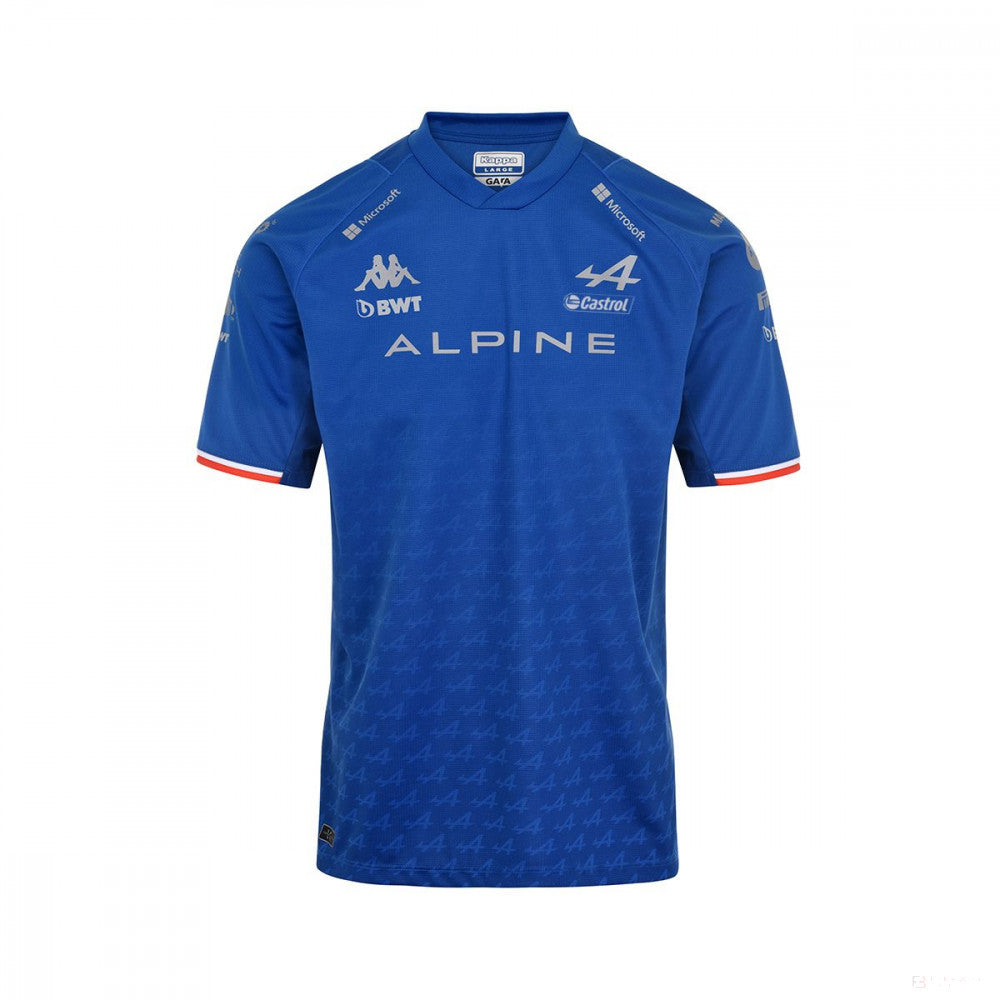 Alpine tričko, Fernando Alonso 14 Team, modré, 2022
