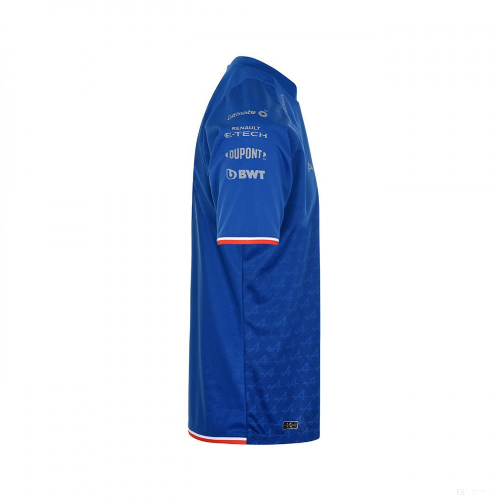 Alpine tričko, Esteban Ocon 31 Team, modré, 2022