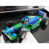 Model auta Mick Schumacher, Benetton Ford B194 Demo Run Belgium GP 2017, mierka 1:43, modrá, 2017 - FansBRANDS®