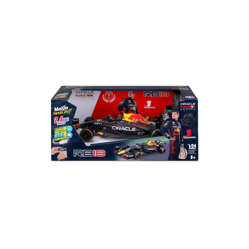 RC auto Red Bull Racing, Maisto Tech RC, Max Verstappen, 1:24, č. 1, RB18
