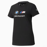 Dámske tričko Puma BMW MMS Team Logo, čierne, 2022