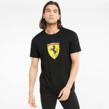 Ferrari tričko, Puma Race Big Shield, čierne, 2021