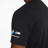 Tričko Puma BMW MMS, čierne, 2022